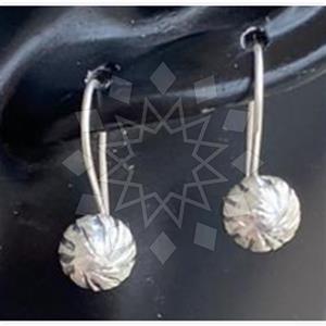 925 Sterling Silver Geometric Dangle Earrings