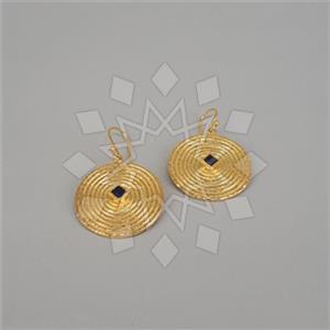 925 Sterling Silver Geometric Dangle Earrings