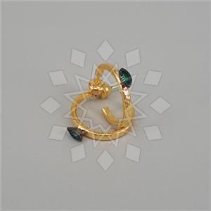 925 Sterling Silver Geometric Statement Earrings