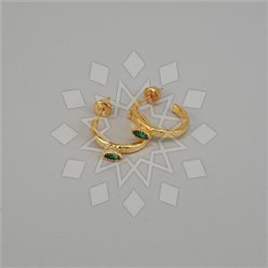 925 Sterling Silver Geometric Statement Earrings