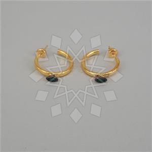 925 Sterling Silver Geometric Statement Earrings