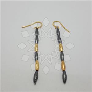 925 Sterling Silver Geometric Dangle Earrings