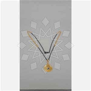 925 Sterling Silver Geometric Pendant Necklace