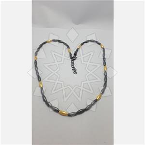 925 Sterling Silver Geometric Statement Necklace