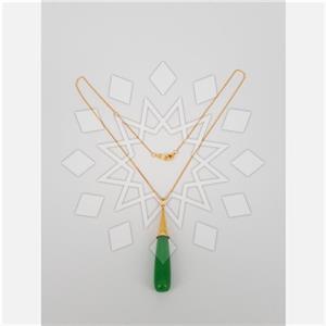 925 Sterling Silver Geometric Pendant Necklace