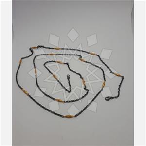 925 Sterling Silver Geometric Statement Necklace