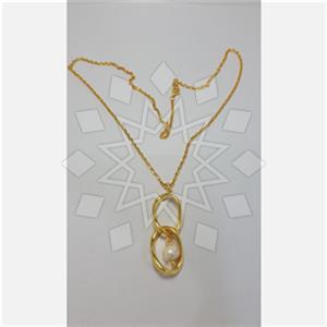 925 Sterling Silver Geometric Multi Strand Necklace