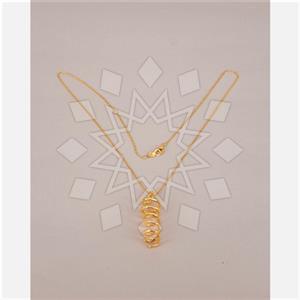 925 Sterling Silver Geometric Pendant Necklace