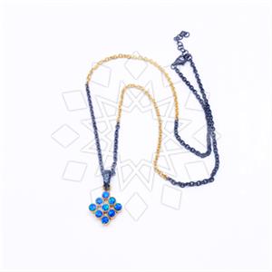 925 Sterling Silver Geometric Unique Necklace