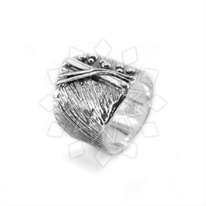 925 Sterling Silver Geometric Unique Rings