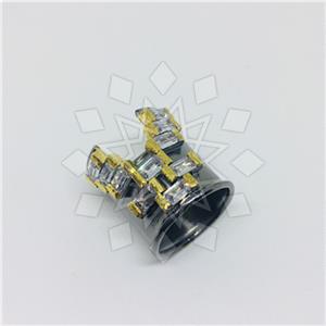 925 Sterling Silver Geometric Unique Rings