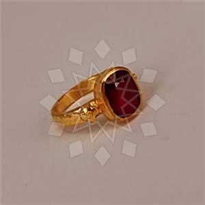925 Sterling Silver Geometric Gemstone Rings