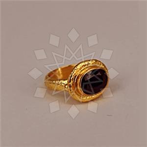 925 Sterling Silver Geometric Gemstone Rings