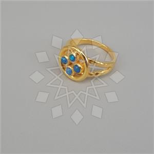 925 Sterling Silver Geometric Multi Gemstone Rings