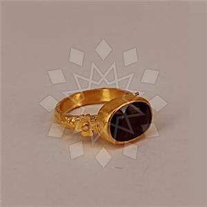925 Sterling Silver Geometric Gemstone Rings