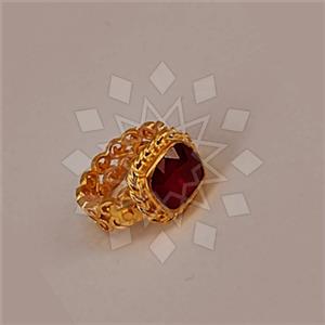 925 Sterling Silver Geometric Gemstone Rings