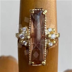 925 Sterling Silver Geometric Gemstone Rings