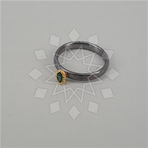 925 Sterling Silver Geometric Gemstone Rings