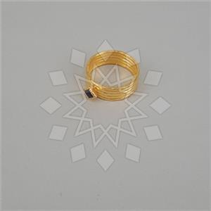 925 Sterling Silver Geometric Gemstone Rings