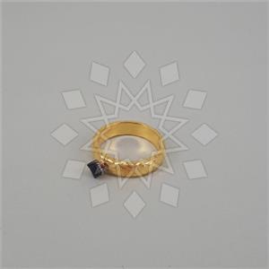 925 Sterling Silver Geometric Gemstone Rings