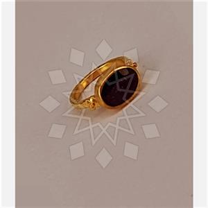 925 Sterling Silver Geometric Gemstone Rings
