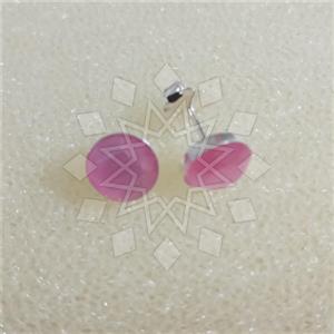 925 Sterling Silver Glittering  Stud Earrings
