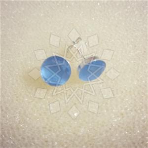 925 Sterling Silver Glittering  Stud Earrings