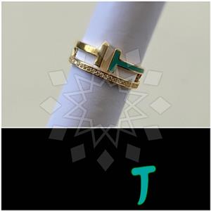 925 Sterling Silver Glow In The Dark Unique Rings