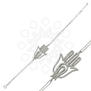 925 Sterling Silver Hamsa Hand Classic Bracelets
