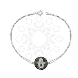 925 Sterling Silver Hamsa Hand Classic Bracelets