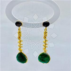 925 Sterling Silver Handmade Artisan Silver  Dangle Earrings