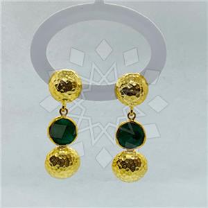 925 Sterling Silver Handmade Artisan Silver  Double Drop Earrings