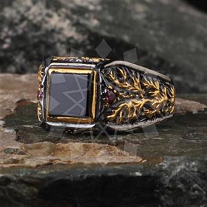 925 Sterling Silver Handmade Artisan Silver  Mens Ring