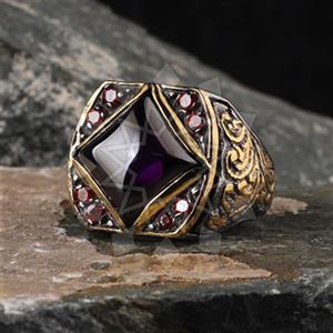 925 Sterling Silver Handmade Artisan Silver  Mens Ring