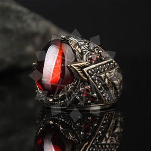 925 Sterling Silver Handmade Artisan Silver  Mens Ring