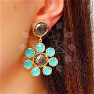 925 Sterling Silver Handmade Artisan Silver  Statement Earring