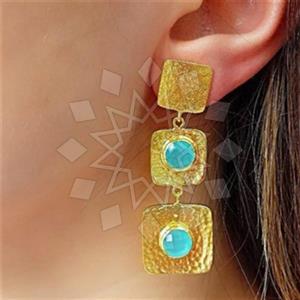 925 Sterling Silver Handmade Artisan Silver  Statement Earring