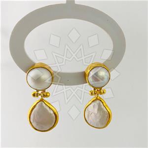 925 Sterling Silver Handmade Artisan Silver  Unique Earrings