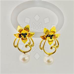 925 Sterling Silver Handmade Artisan Silver  Unique Earrings