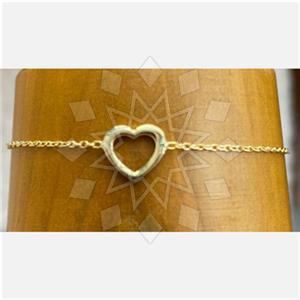 925 Sterling Silver Heart Classic Bracelets