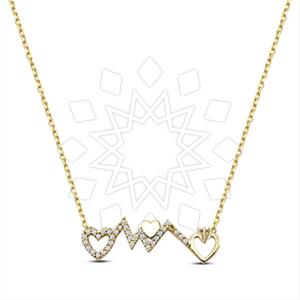 925 Sterling Silver Heart Pendant Necklace