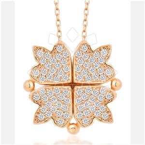 925 Sterling Silver Heart Pendant Necklace