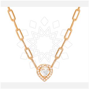 925 Sterling Silver Heart Pendant Necklace