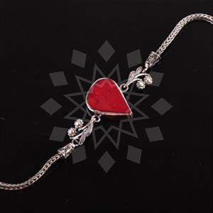 925 Sterling Silver Heart Unique Bracelets