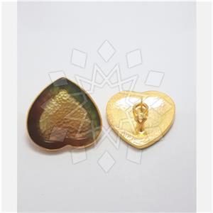 925 Sterling Silver Heart Unique Earrings