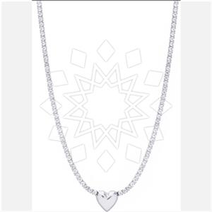 925 Sterling Silver Heart Pendant Necklace