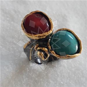 925 Sterling Silver Heirloom  Gemstone Rings