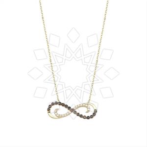 925 Sterling Silver Infinity Pendant Necklace