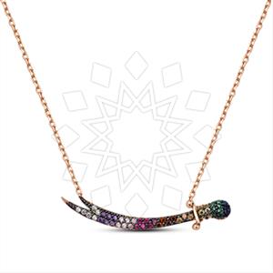 925 Sterling Silver Islamic Pendant Necklace