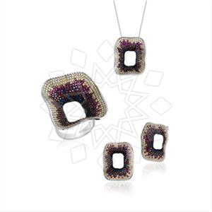 925 Sterling Silver Luxe  Unique Sets